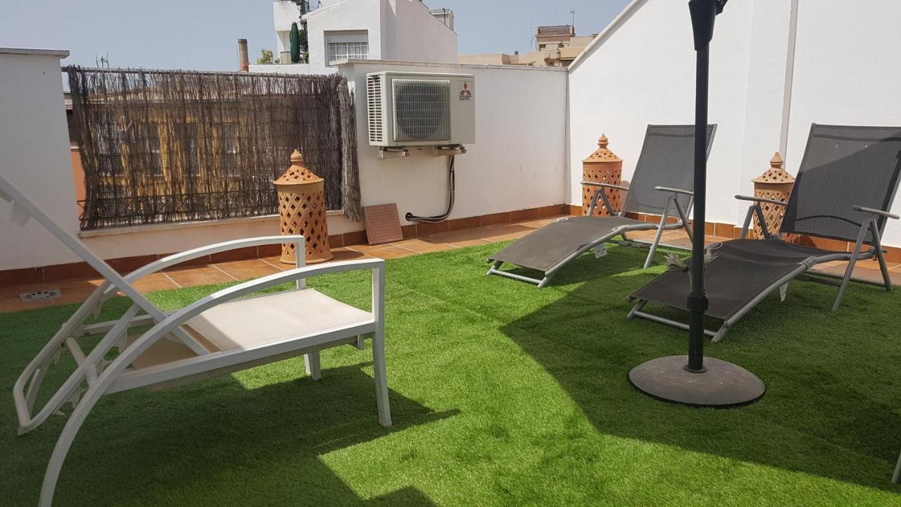 Апартаменты Malaga Centro Terraza Экстерьер фото